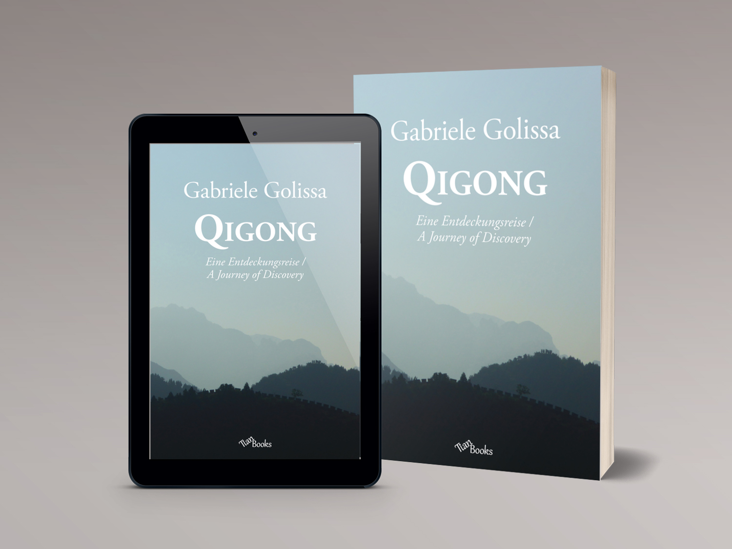 "Qigong - Eine Entdeckungsreise" als Paperback und E-Book.